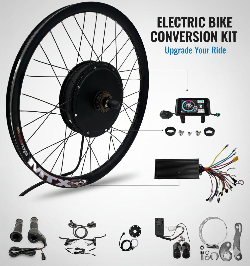 Kit di Conversione Elettrica per Bici