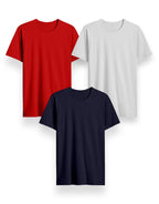 Generico T-Shirt Easy Fit, Pacco da 5 Magliette Uomo, Maniche Corte, 100% Cotone, vestibilità Regular, Unisex, Casual - Palestra - Sportivo - Urban