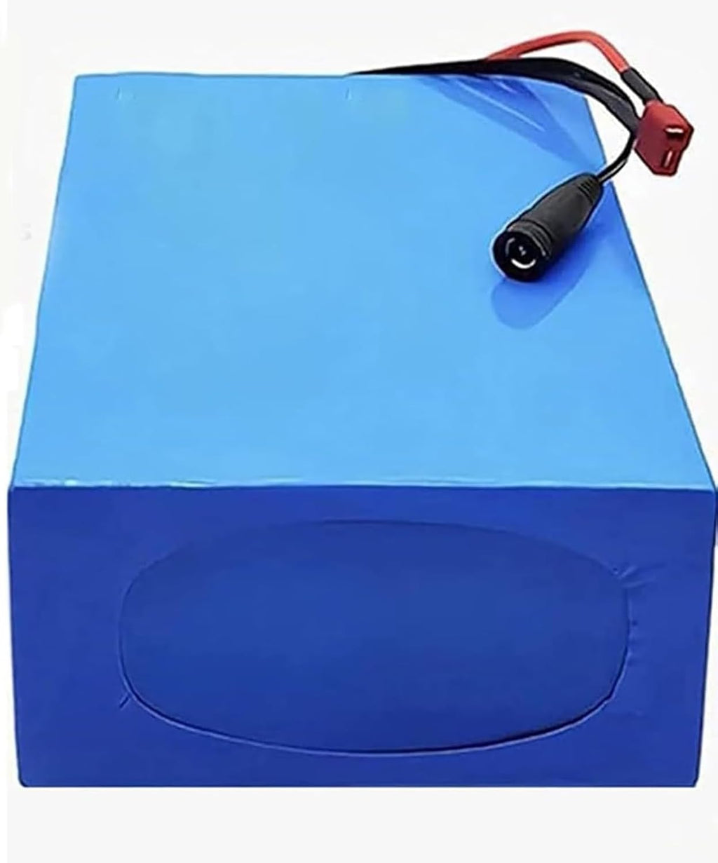 Batteria per Bici elettrica 72V 20Ah, Batterie da bicicletta 72V 20000MAh Impermeabile PVC Maniglia Portatile BMS incorporato per 1000W 750W 500W 350W 250W Motore