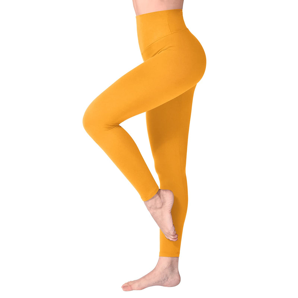 SINOPHANT Leggins Vita Alta Donna, Leggings Donna Fitness Pantaloni Yoga Controllo della Pancia Opaco Elastici Morbido per Sportivi o Casual