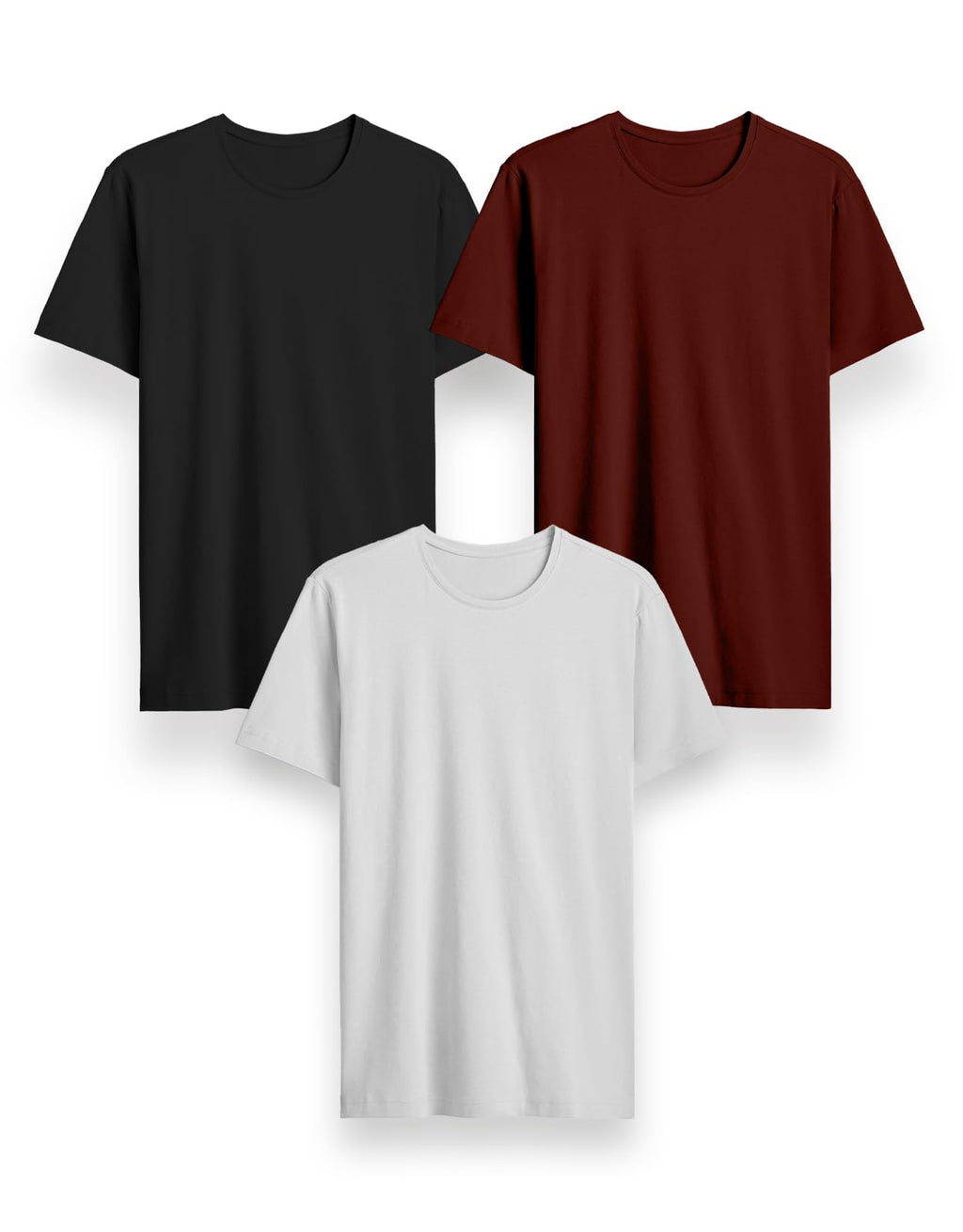 Generico T-Shirt Easy Fit, Pacco da 5 Magliette Uomo, Maniche Corte, 100% Cotone, vestibilità Regular, Unisex, Casual - Palestra - Sportivo - Urban