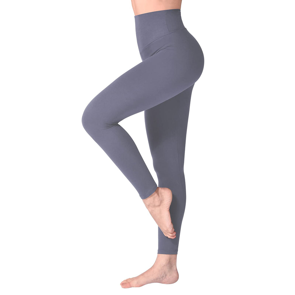 SINOPHANT Leggins Vita Alta Donna, Leggings Donna Fitness Pantaloni Yoga Controllo della Pancia Opaco Elastici Morbido per Sportivi o Casual