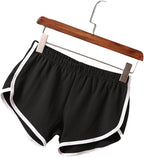 3PC Shorts per le Donne Casual Estate Sport Yoga Pantaloncini Allenamento Atletico Corsa Palestra Pantaloncini Donna Tacchi Corti