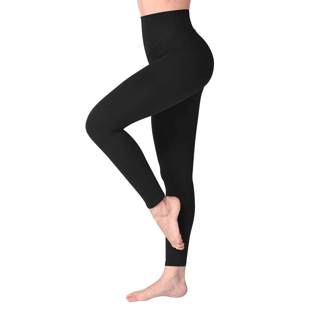 SINOPHANT Leggins Vita Alta Donna, Leggings Donna Fitness Pantaloni Yoga Controllo della Pancia Opaco Elastici Morbido per Sportivi o Casual