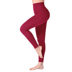 SINOPHANT Leggins Vita Alta Donna, Leggings Donna Fitness Pantaloni Yoga Controllo della Pancia Opaco Elastici Morbido per Sportivi o Casual