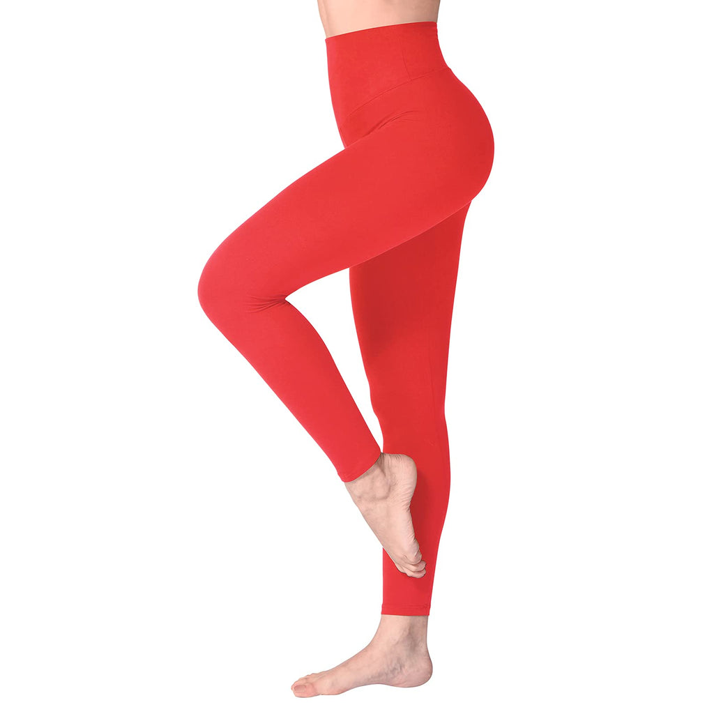 SINOPHANT Leggins Vita Alta Donna, Leggings Donna Fitness Pantaloni Yoga Controllo della Pancia Opaco Elastici Morbido per Sportivi o Casual