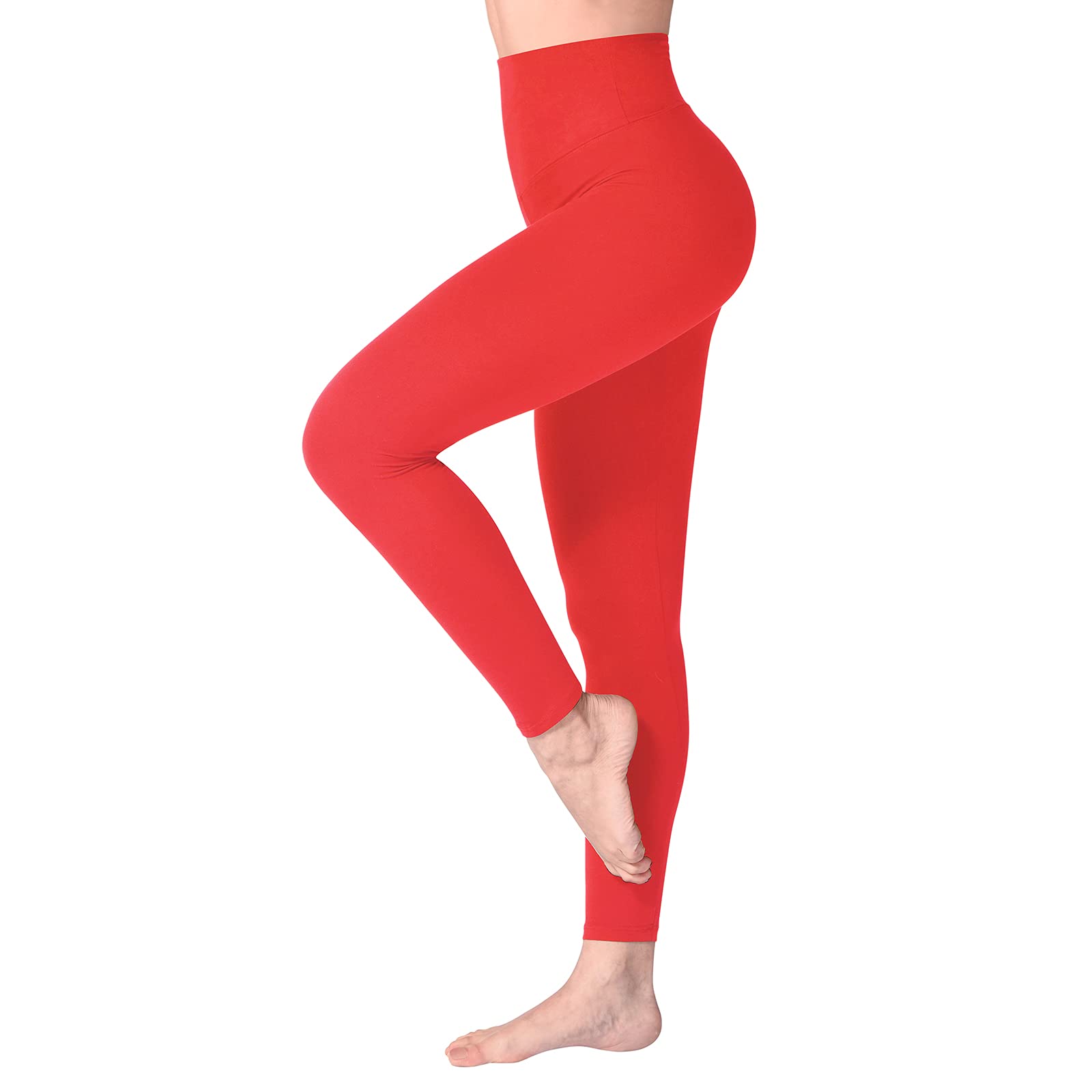 SINOPHANT Leggins Vita Alta Donna, Leggings Donna Fitness Pantaloni Yoga Controllo della Pancia Opaco Elastici Morbido per Sportivi o Casual
