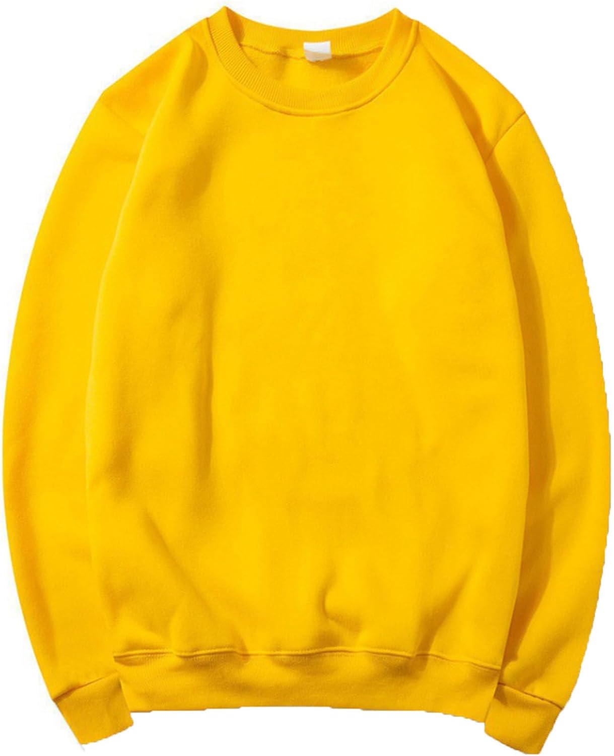 Pullover Uomo Vendita Felpa Uomo Senza Cappuccio Sweatshirt Semplice Felpe in Tinta Unita Maglia di Tuta Girocollo Maglioni e Felpa Morbido Comfort Felpe Vestibilità larga Sweater Sportiva Casual