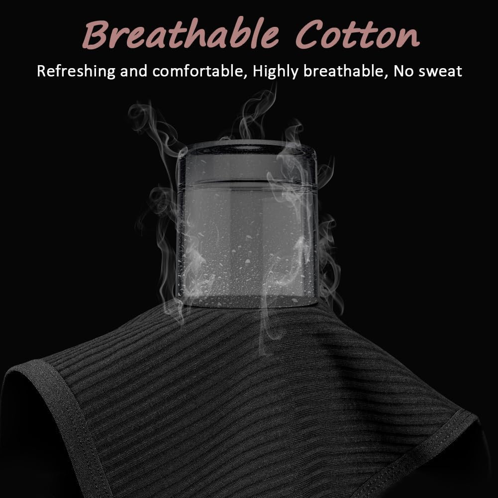 flintronic 6 Pezzi Slip Donna Cotone, Morbide e Comode Mutandine Elasticizzate in Traspirante Multipack