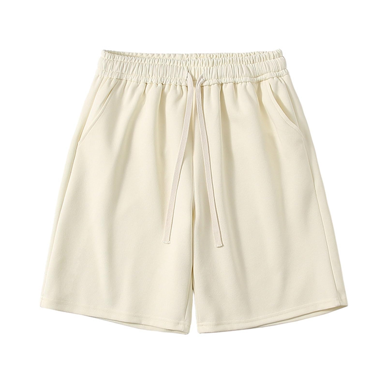 Pantaloni da uomo estivi casual semplici elastici in vita pantaloni sportivi pantaloni da fitness da uomo pantaloncini da basket lunghi