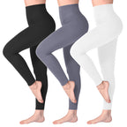 SINOPHANT Leggins Vita Alta Donna, Leggings Donna Fitness Pantaloni Yoga Controllo della Pancia Opaco Elastici Morbido per Sportivi o Casual