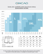 QINCAO Boxer Uomo, a Confezioni di 6 Pezzi, Mutande Uomo, Boxer Uomo Cotone Senza Logo.
