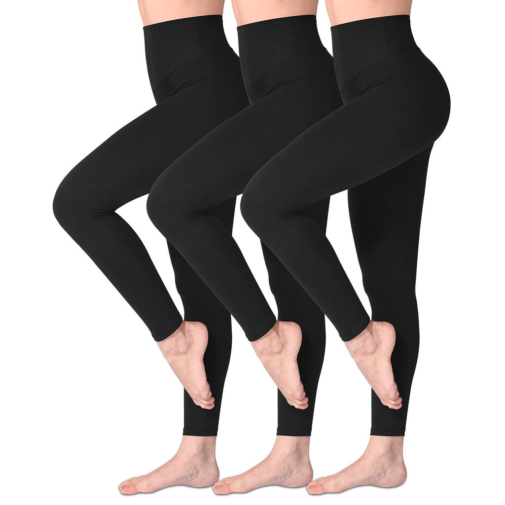 SINOPHANT Leggins Vita Alta Donna, Leggings Donna Fitness Pantaloni Yoga Controllo della Pancia Opaco Elastici Morbido per Sportivi o Casual