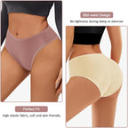 flintronic 6 Pezzi Slip Donna Cotone, Morbide e Comode Mutandine Elasticizzate in Traspirante Multipack