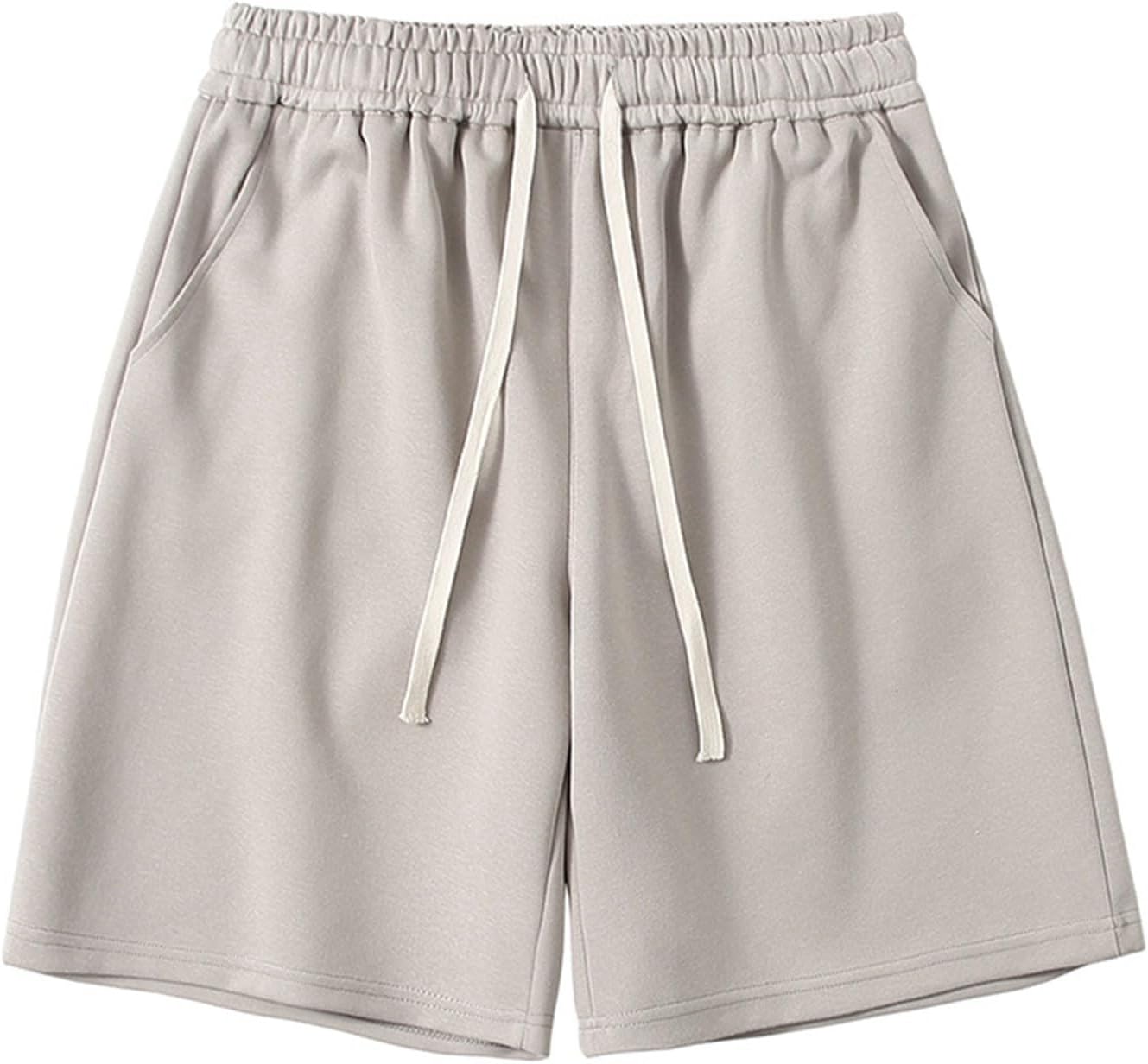 Pantaloni da uomo estivi casual semplici elastici in vita pantaloni sportivi pantaloni da fitness da uomo pantaloncini da basket lunghi