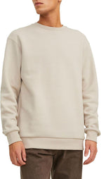 Jack & Jones Jjebradley Sweat Crew Noos Jjebradley Sweat Crew Noos Uomo (Pacco da 1)