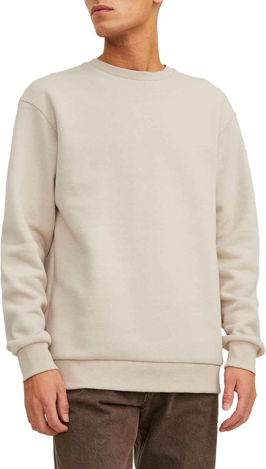 Jack & Jones Jjebradley Sweat Crew Noos Jjebradley Sweat Crew Noos Uomo (Pacco da 1)