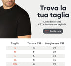 FM London Confezione da 3/5 Maglietta da Uomo - T-Shirt Premium con Design Leggermente Aderente - Maglietta Super Morbida Realizzata in Cotone 100%