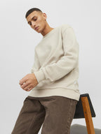 Jack & Jones Jjebradley Sweat Crew Noos Jjebradley Sweat Crew Noos Uomo (Pacco da 1)