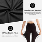 SINOPHANT Leggins Vita Alta Donna, Leggings Donna Fitness Pantaloni Yoga Controllo della Pancia Opaco Elastici Morbido per Sportivi o Casual