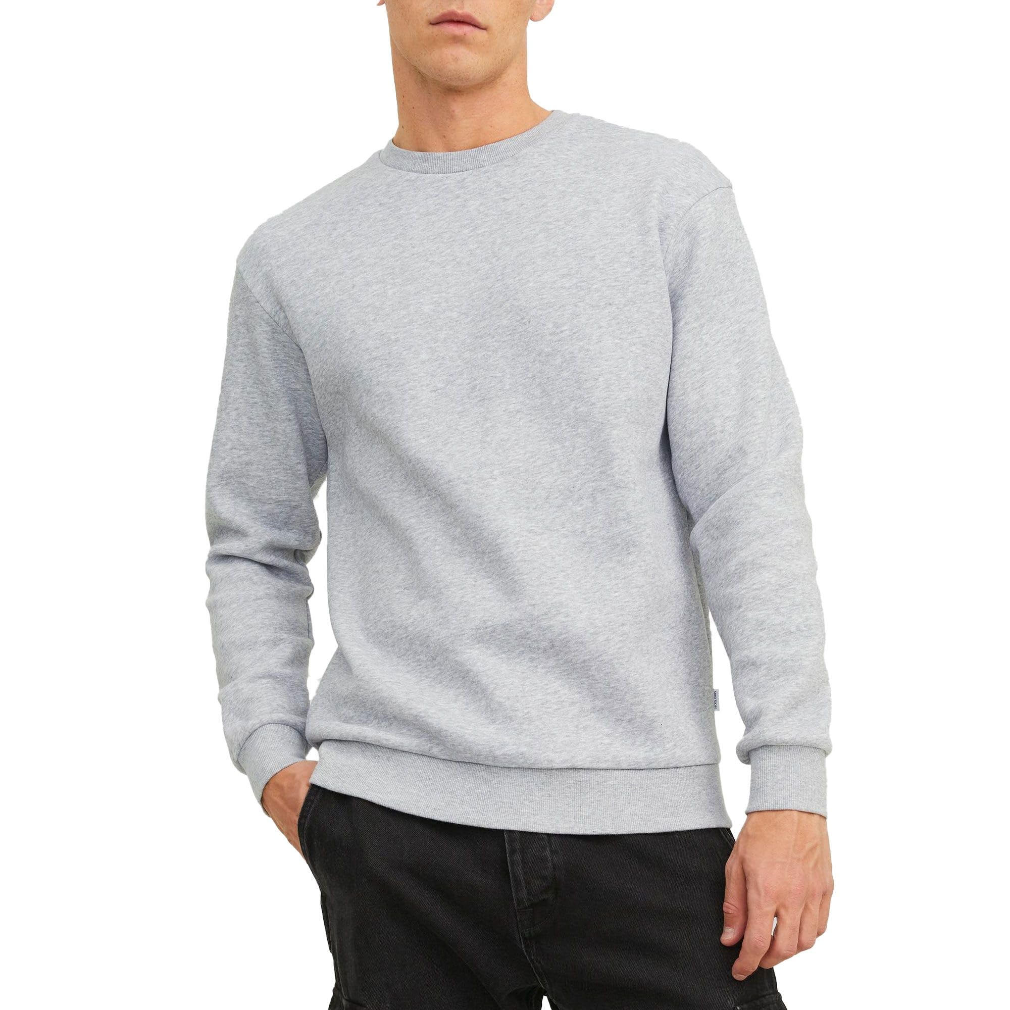 Jack & Jones Jjebradley Sweat Crew Noos Jjebradley Sweat Crew Noos Uomo (Pacco da 1)