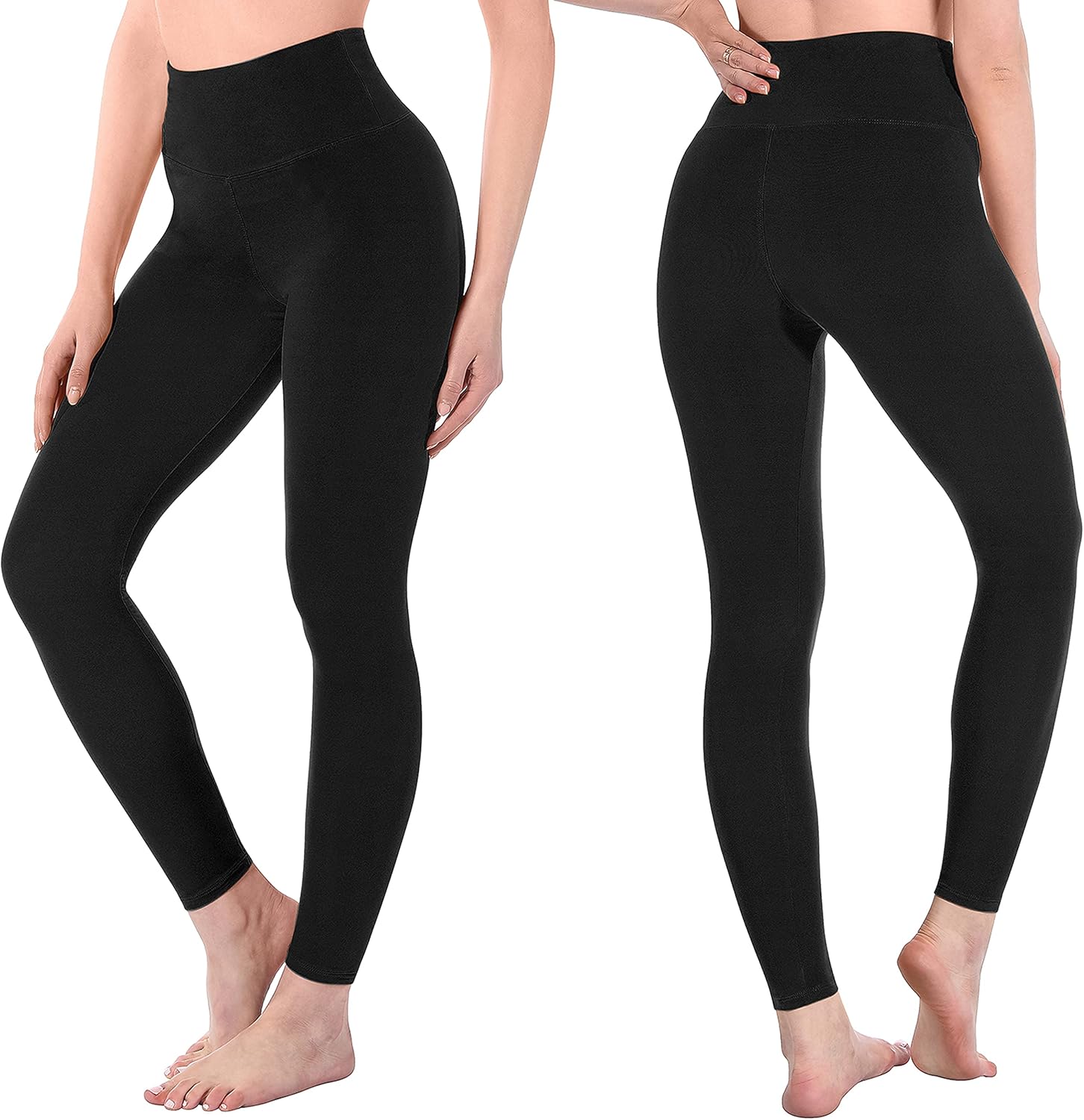 SINOPHANT Leggins Vita Alta Donna, Leggings Donna Fitness Pantaloni Yoga Controllo della Pancia Opaco Elastici Morbido per Sportivi o Casual