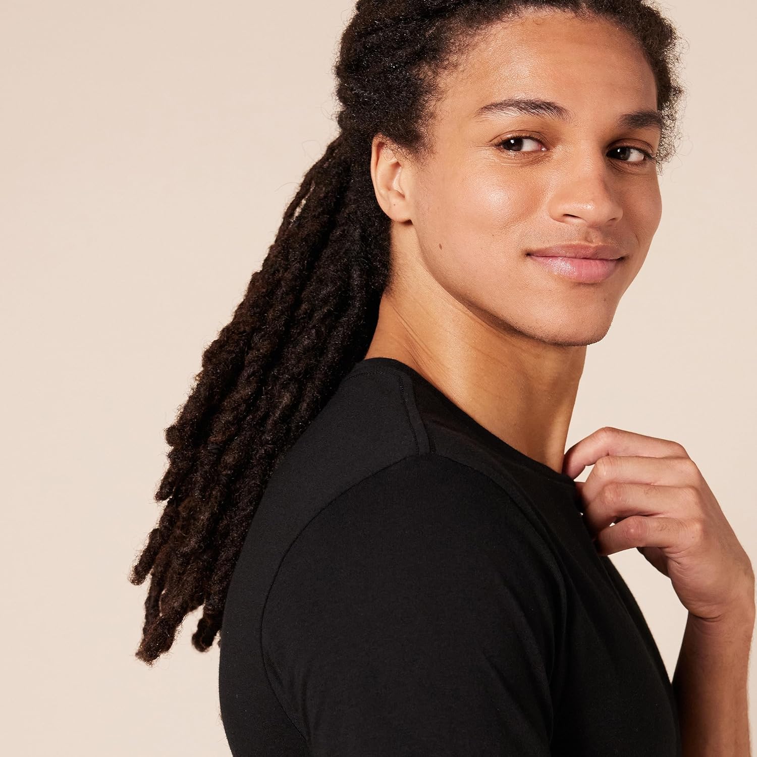 Amazon Essentials Magliette Intime Basic A Girocollo in Cotone, Versatili E Morbide Uomo, Pacco da 6