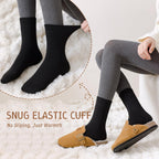 Hocerlu Calze Termiche Donna, 5 Paia Calzini Calde Invernali Donna, Calzettoni Termici Spugna Morbidi Comodi, Per Passeggiate Escursioni Lavoro Regali, Taglia 35-42