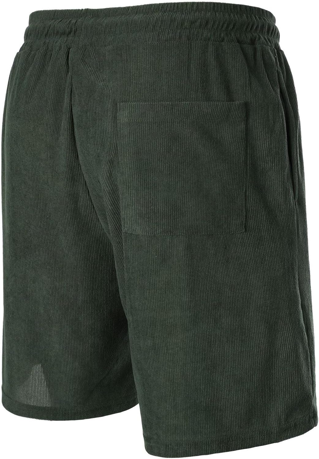 Pantaloncini Casual da Uomo Moda Estiva Sistema Tinta Unita Pantaloni Sportivi in Velluto a Coste Stile Semplice Pantalone Ginnastica
