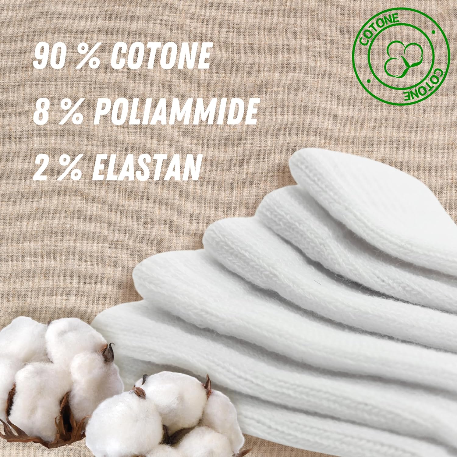 6 Paia Calzini sportivi uomo | Calzini sportivi donna | Calzini running uomo | Calzini running donna