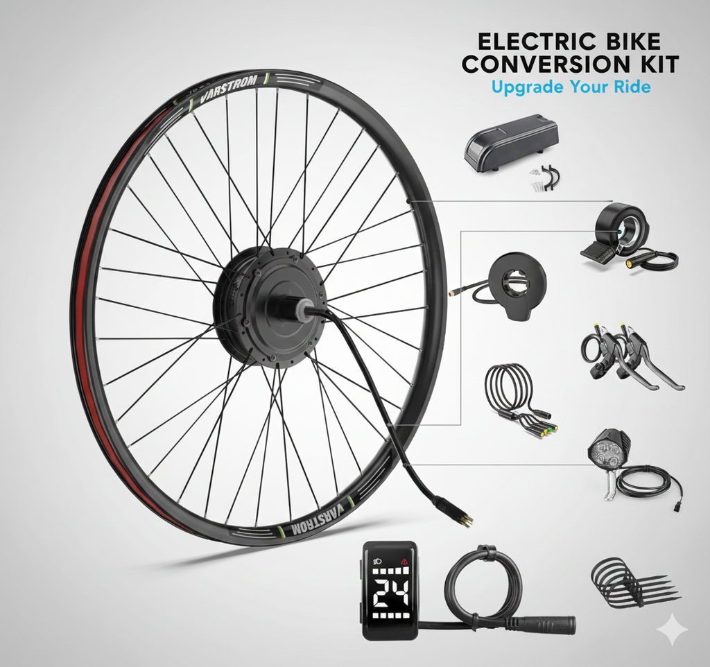 BAFANG Ruota Posteriore 500W 48V Kit Motore Bici Elettrica